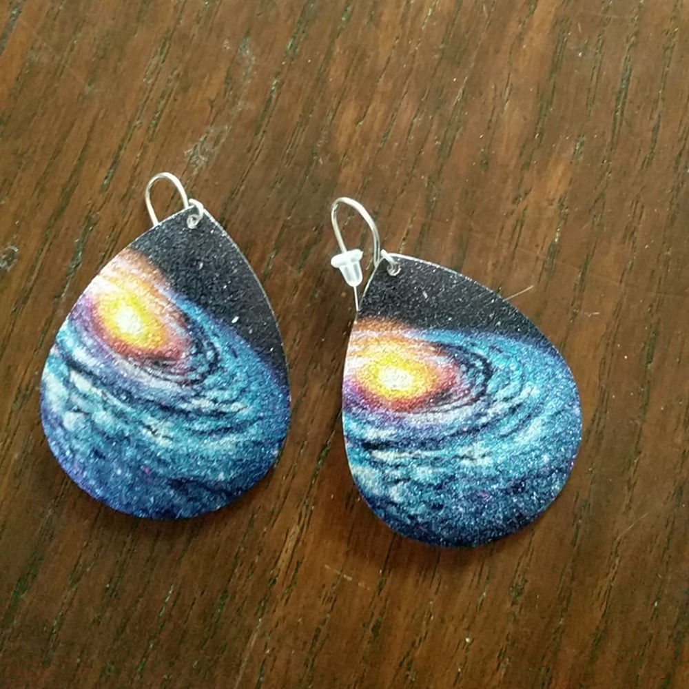 One Pair of Galaxy Earrings